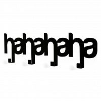 вешалка hahaha черная в Абакане