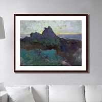 картина: rocky peak, 1875г. в Абакане