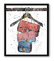 постер сумки chanel а4 в Абакане