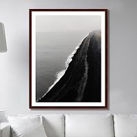 картина: black sand beach, iceland в Абакане