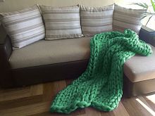 плед нежность зелёный большой в Абакане