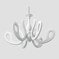 потолочная светодиодная люстра ambrella light orbital classic fk81/6 wh 292w d640 белая в Абакане