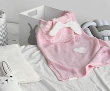 плед ангел 60*90 св.розовый в Абакане