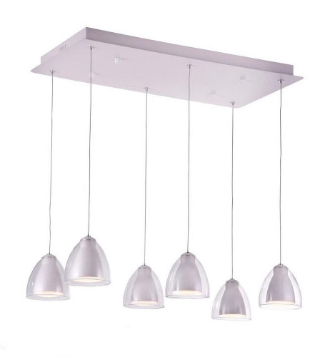 подвесная люстра idlamp mirella 394/6-ledwhite в Абакане