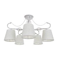 потолочная люстра idlamp vilucchio 556/5pf-whitepatina в Абакане