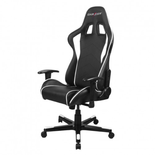 кресло геймерское dxracer formula черно-белое в Абакане