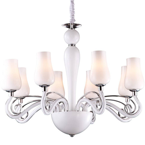 подвесная люстра arte lamp biancaneve a8110lm-8wh в Абакане