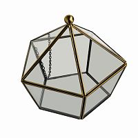 флорариум стеклянный в винтажном стиле diamond shape в Абакане