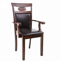 стул деревянный кресло luiza dirty oak / dark brown в Абакане