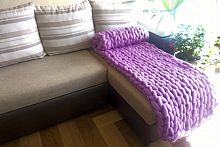 плед нежность фиолетовый большой в Абакане